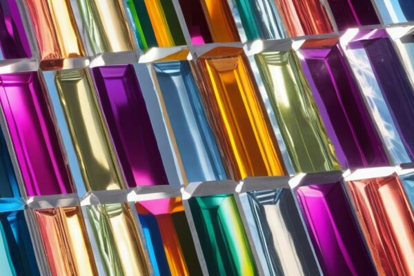 prismatic evolution design with vibrant hues